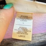 Vintage Coquette Whimsy Pale Pink Black plaid Christmas Tree Crewneck Sweatshirt Size L Photo 4