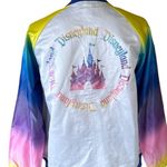 Disney NWT  Walt  World Jacket  White Castle Mickey Mouse Windbreaker Photo 5