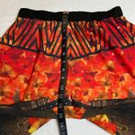 Romeo + Juliet Couture High Rise Floral Abstract Print Pants Size S Art to Wear Photo 6