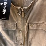 True Religion Women's Military Utility Dress in Militant Green, sleeveless, NWT Photo 8