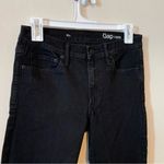 Gap Matte Black True Skinny Jeans SHORT Photo 1