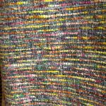 V.P. Collections Handwoven Silk Open Front Blazer Jacket Women’s Size Medium NWT Yellow Photo 4