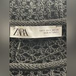 ZARA  Black Open-Knit Women's Sweater Photo 2