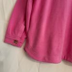 BLANK NYC Pink Button-Up Fleece Jacket Photo 6