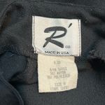 Black vintage whimsygoth high rise flowy bellbottom pants with zip up back Size undefined Photo 7