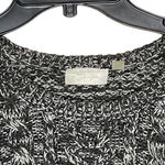 KD Style Womens Cable Knit Sweater Size Small Gray White‎ Knit Acrylic Cotton Photo 1