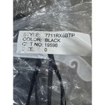 City Triangles Crepe Scoop Neck Sheath Dress with Crystal Fringe Size 0 Juniors Black Photo 11