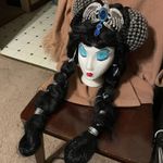 Ravenclaw diadem plait wig Black Photo 4