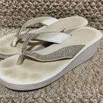 Jessica Simpson White Flip Flops Photo 1