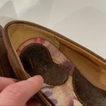 Born Brown Leather Slip On Moccasin Stitch Toe Flat Shoes Size 7 Photo 9