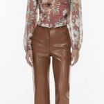 Aritzia Wilfred Minimalist Classic Melina High Waisted Vegan Leather Pants 8 Photo 2