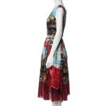 Dolce & Gabbana nwot dolce&gabanna roman print silk dress Photo 6