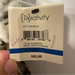 Relativity  Women Pullover Dress XL NWT Abstract Animal Print Y2K Midi Black Photo 3