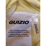 Danielle Guizio  Yellow Lace Trim Corset Bustier Cami Camisole Tank Crop Top Sz S Photo 3