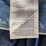 NYDJ  Brigitte High Waist Wide Leg Capri Jeans size 22W in Corfu Blue NWT Raw Hem Photo 10