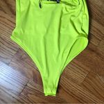 ZARA Lime Green Bodysuit NWT Photo 1
