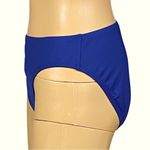 LAUREN RALPH LAUREN blue “Beach Club Hipster Bikini Swim Bottoms”. Size 14. NWOT Photo 2