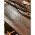 A'mmonde Atelier Aria 75 Multi Strap High Heels in Brown 37 7 Womens Sandals Size 6 Photo 8