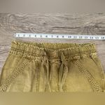 Anthropologie  Women's Large Pants Rhys Utility Jogger‎ Moss Yellow Green Photo 5