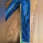 ZARA Basic Z1975 Medium Wash Skinny Jeans Raw Hem Size 04 Photo 10