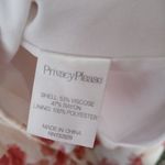 Privacy Please  Cream "Rebecca" Floral Casual Maxi Dress Size Small Photo 8