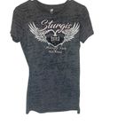 Next Level Apparel Next Level Women Large Sturgis Biker Wings Short Sleeve Graphic Tees‎ Photo 1