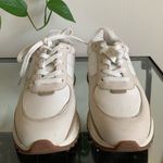 Madewell NWT Kickoff Trainer Sneakers Antique Cream Multi Size 5M Photo 4