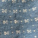 Women’s Rag Bags Blue White Knit Handbag 💚 Photo 5