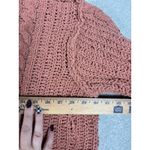 POL V-Neck Chenille Hooded Open Knit Sweater Large Oversized-Boho Anthropologie Photo 7