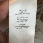 Aritzia ‎ Wilfred Eleta Linen Midi Button Up Shirt Dress Sz Small Dry Basil Green Photo 6