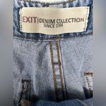 Exit Denim Collection high rise 80’s pleated pocket jean shorts Size 24 Photo 2