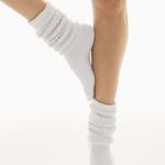 Aritzia Sunday Best Scrunch Crew Sock White Photo 2