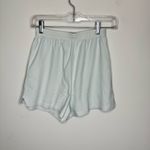 Outdoor Voices Women's Size XS Rugby 3" Shorts Arctic Blue Organic Cotton NWT Photo 3