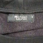 Michael Lauren NWT Black Pearl Embellished Long Sleeve Crew Neck Sweater Size M Photo 3