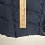 Brooks Brothers Women's Black Quilted longer puffer jacket 80% duck down small Photo 7