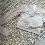 Lululemon Ebb to Street Long Sleeve in Heather Grey Size 2 Photo 1