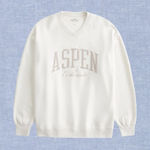 Hollister  Aspen Colorado Soft Oversized V Neck Sweatshirt Size S Photo 0