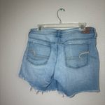 American Eagle Women's Next Level Stretch Denim Jean Shorts Size 0 High V-Rise Photo 1
