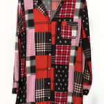 Victoria's Secret Y2K  Pajama Dress S Plaid Patchwork Vintage VS 2000 Nightshirt Photo 0