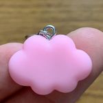 Pink Cloud Drop Earrings Photo 2