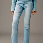 NWT MOTHER jeans Insider Crop Step Frey Limited Edition Wash Size 34 Photo 1