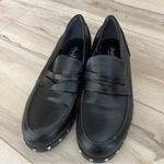 Charles by Charles David Charles David Black faux leather loafers with studs Size 7.5 Photo 1