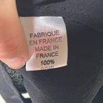 Mulberry  vntg black 100% silk button detail crop blouse sz UK 12 US 8 Photo 7