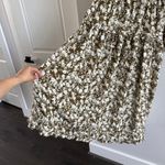 Tuckernuck HYACINTH HOUSE  Olive Floral Renee Ruffle Midi Dress Size XS Photo 3