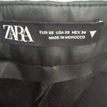 ZARA Leather Shorts Faux Photo 2