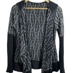 prAna Graceful Open Wrap Hooded Moonrock Cardigan in Grey Size S Photo 3