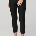 Alo Yoga Black  High-Waist Airlift Capri Size Small Photo 3