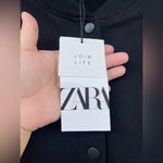 ZARA  Button Front Belted Jogger Jumpsuit small Photo 4