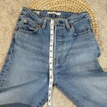 Levi's Levi’s Women’s Ribcage Straight Leg Ankle Jeans High Rise Button Fly in Blue 26 Photo 14