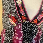 Free People  Batik Print Halter Tank Top - size small Photo 2